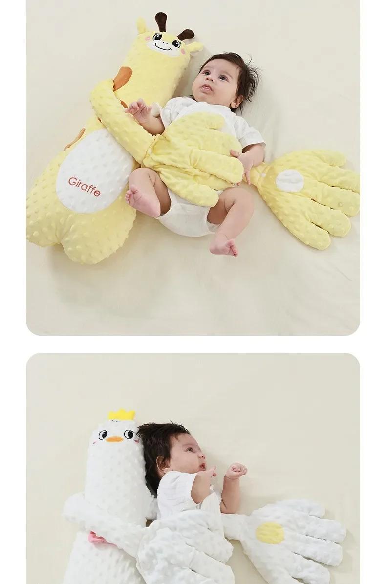 Baby Sleeping Patting Doll with Soothing Palm Remote Control Electric Baby Hand Pillow Soothing Palm Patting for Toddler Gift