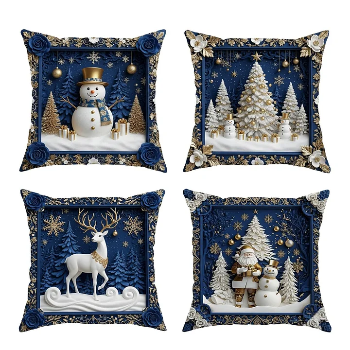  🎁Christmas Sale 45% OFF🎅-Christmas Themed Cushion Cover