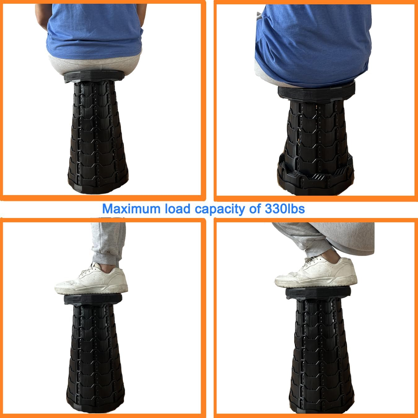 2025 upgraded telescopic stool