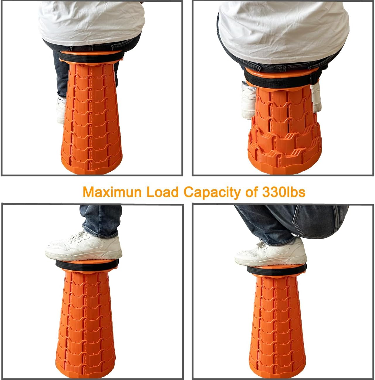 2025 upgraded telescopic stool