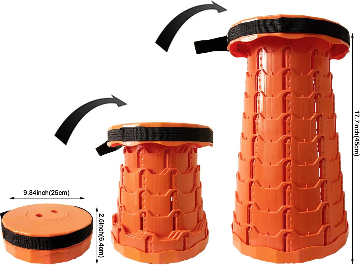 2025 upgraded telescopic stool