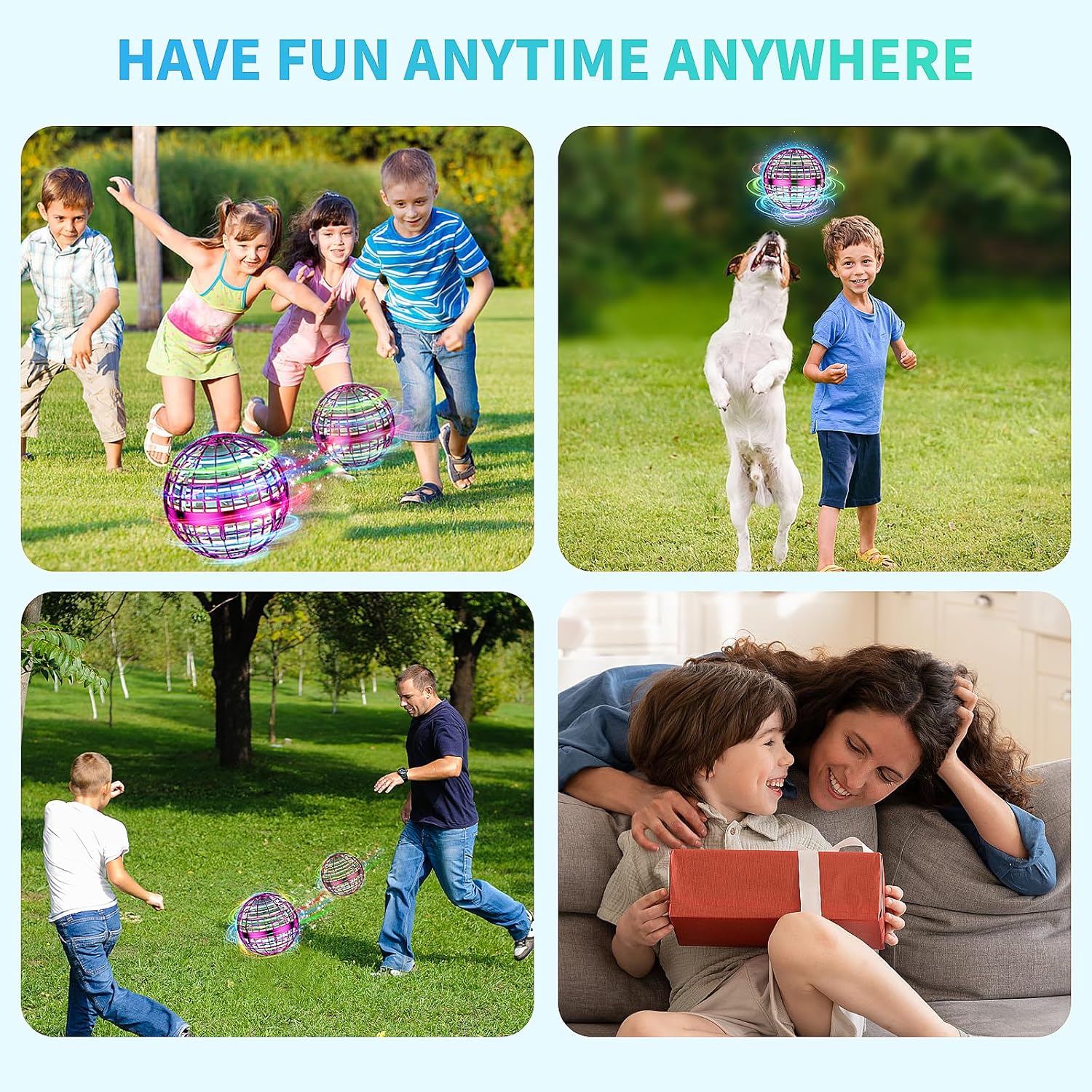 2025 AI Flying Orb Ball Toys, Galaxy Cosmic Globe Boomerang Hover Ball, Hand Drone Orbit, Galactic Fidget Spinning, Birthday Cool Stuff for 6 7 8 9 10+ Year Old Boys Girls Teens Outdoor