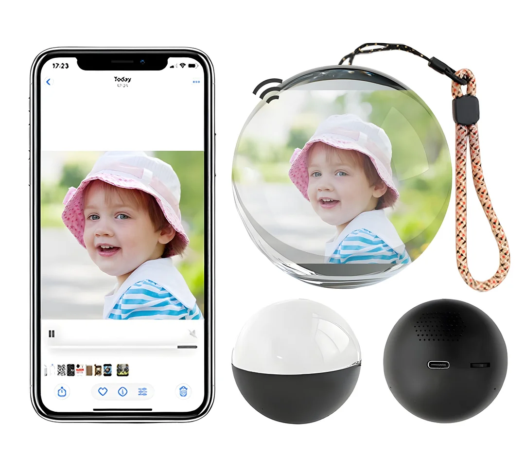  🎁Christmas Sale 47% OFF🎅Video Crystal Ball: A Personalized Digital Keepsake