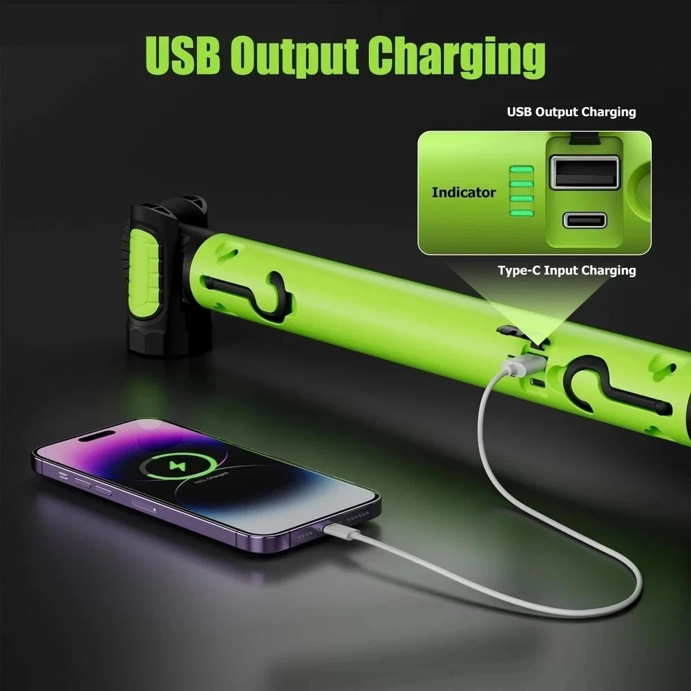 3000LM Magnetic Rechargeable LED Work Light