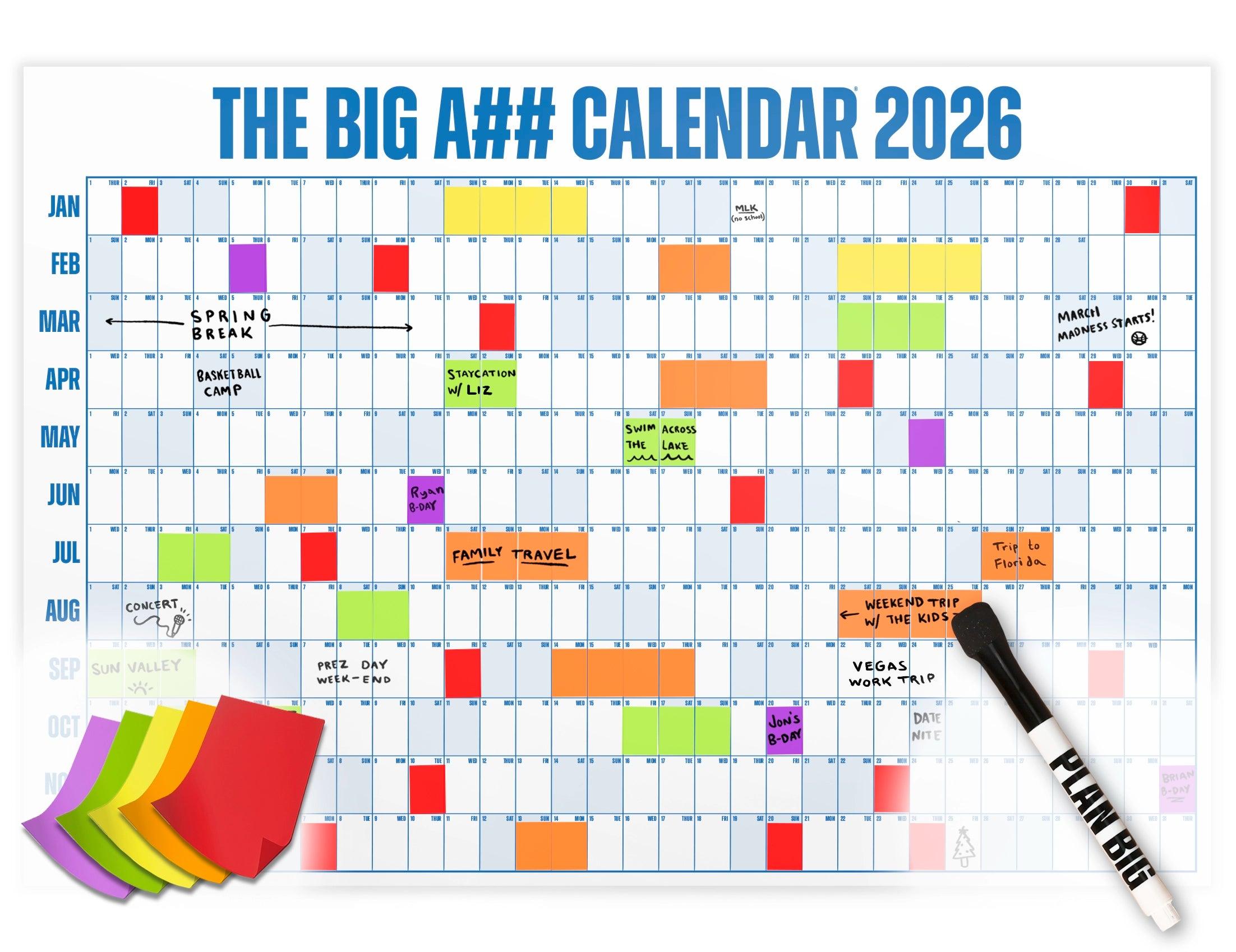 The Big A## Calendar