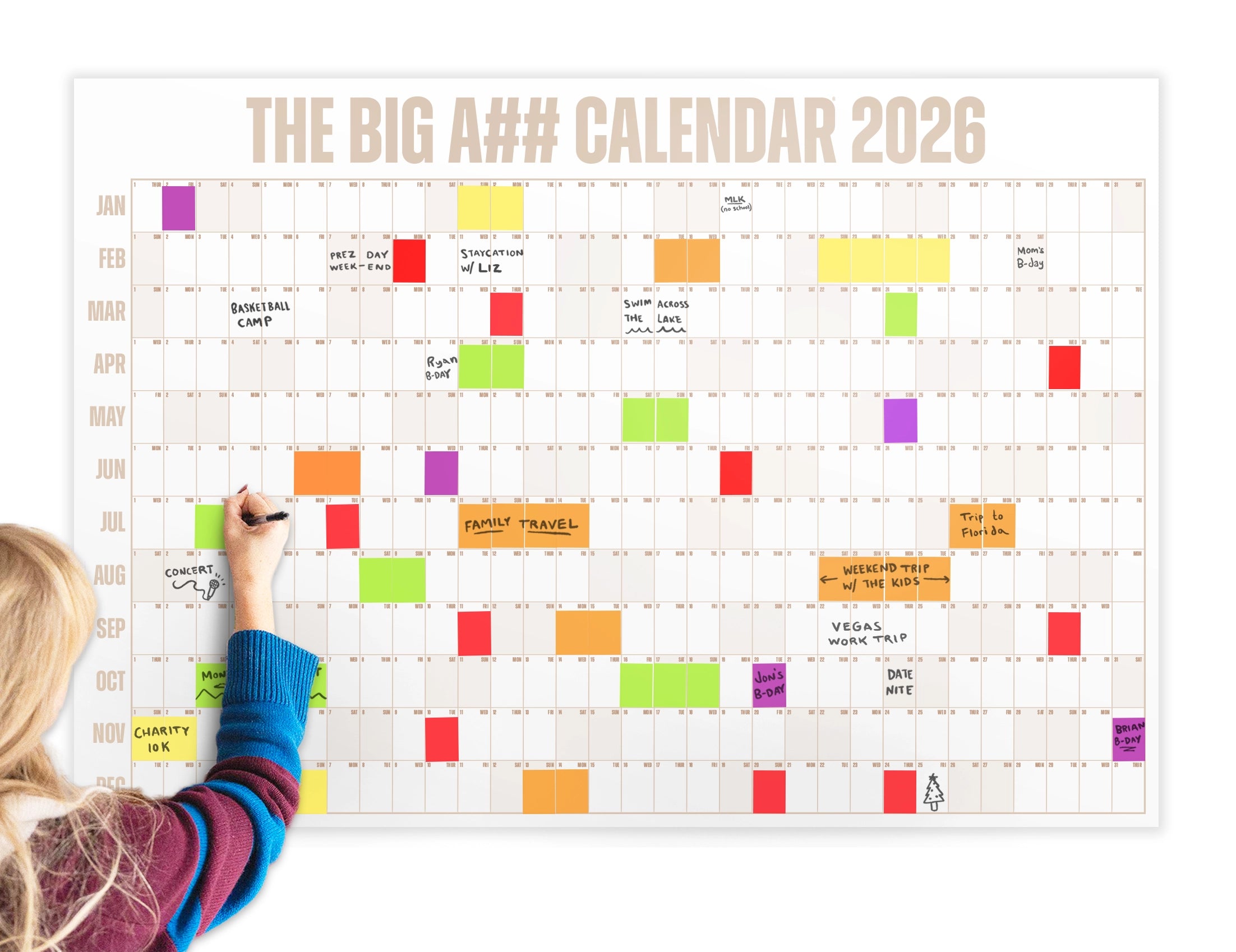 The Big A## Calendar
