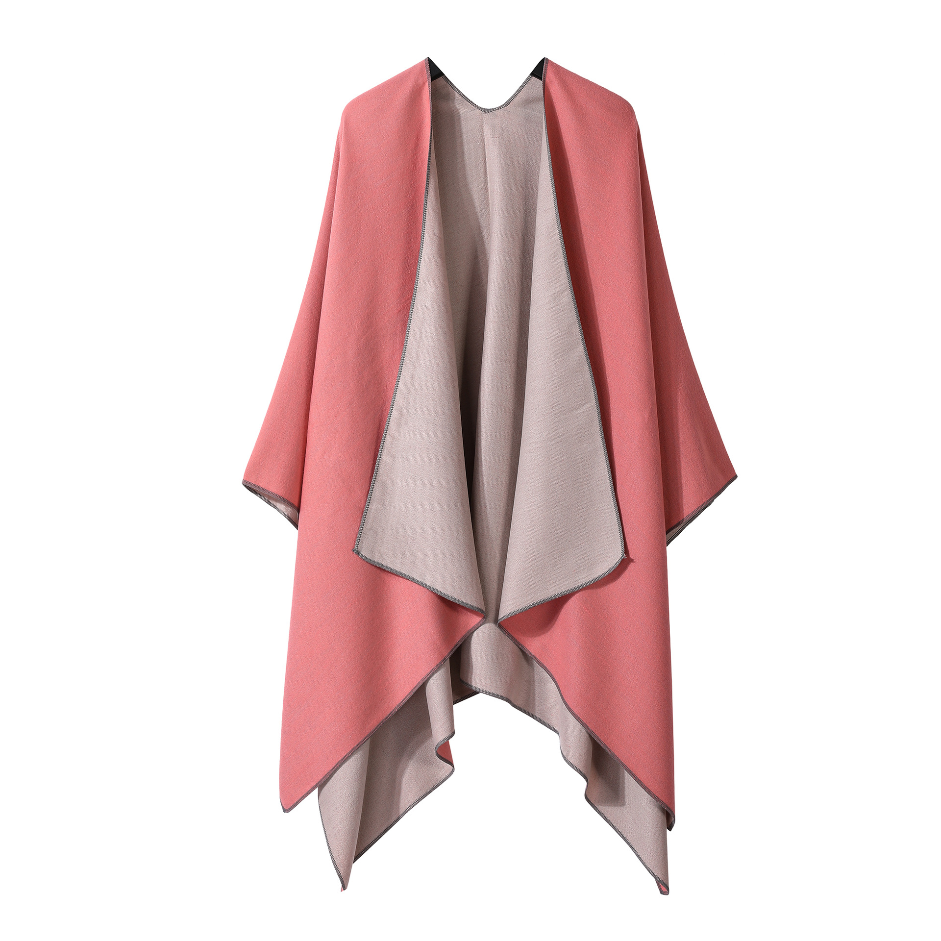 Reversible Solid Color Shawl