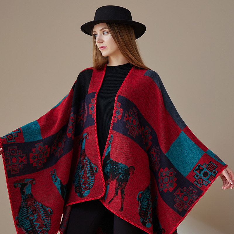 Vintage Art Heritage Shawl