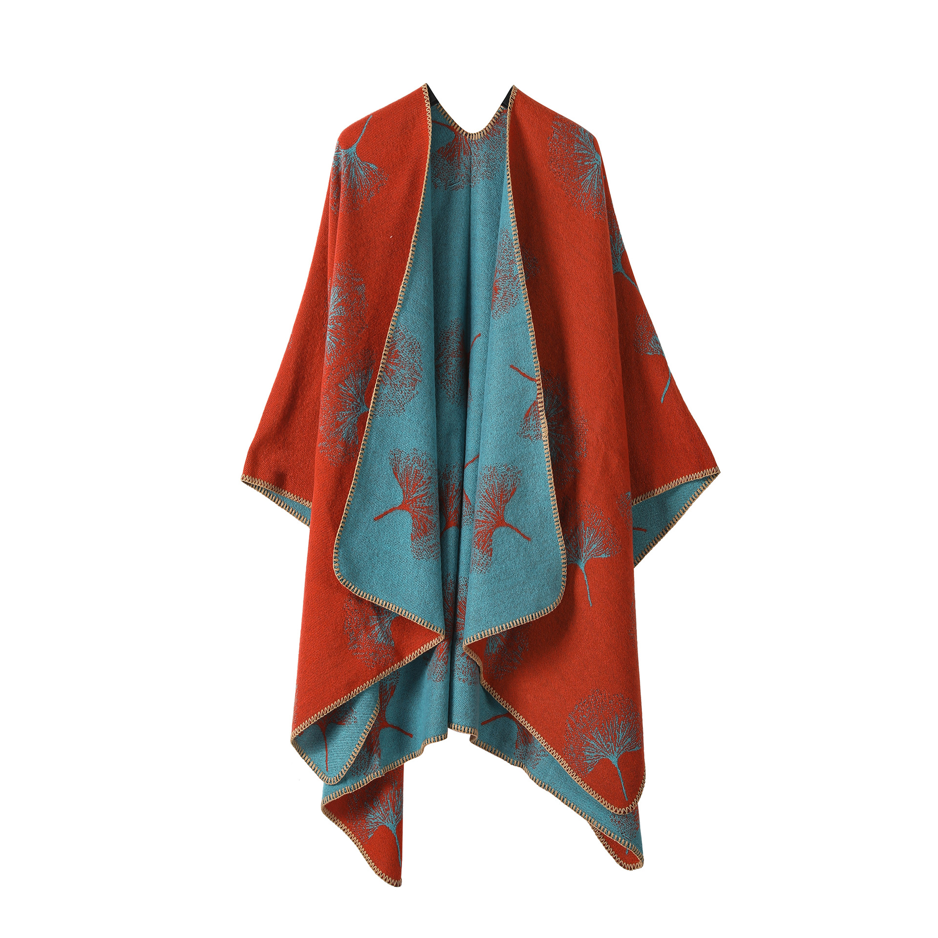 Ginkgo Leaf Shawl