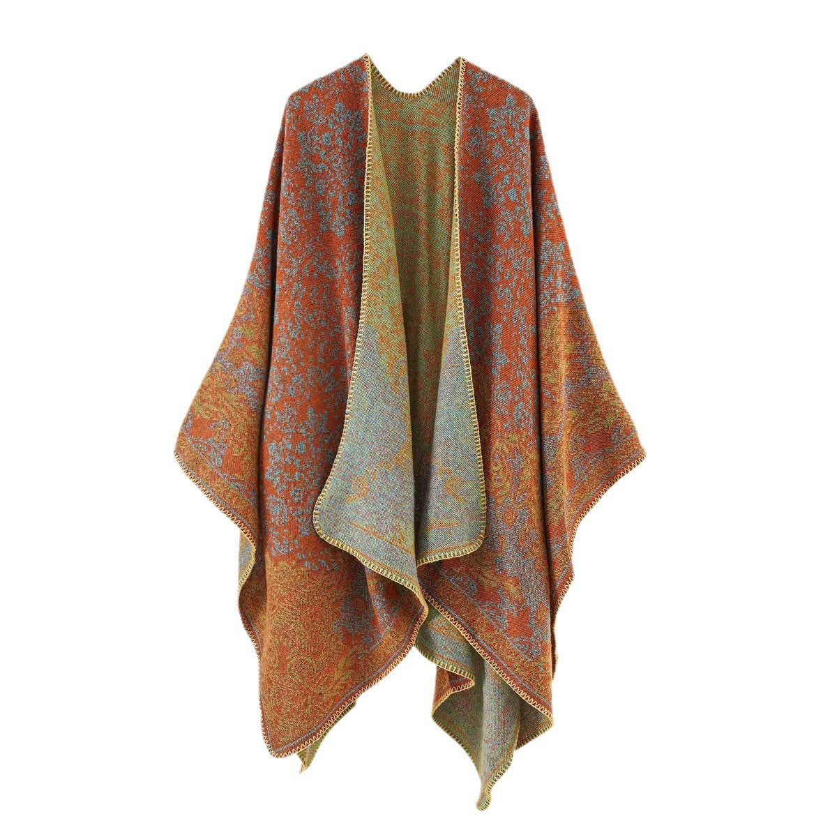 Vintage Print Shawl