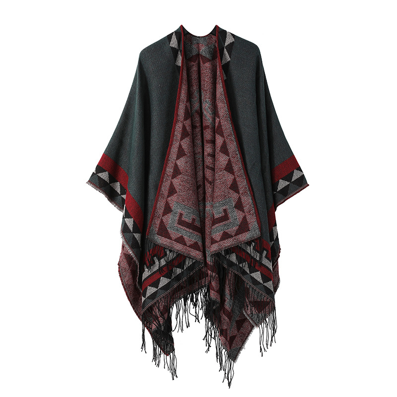 Triangle Fringe Shawl