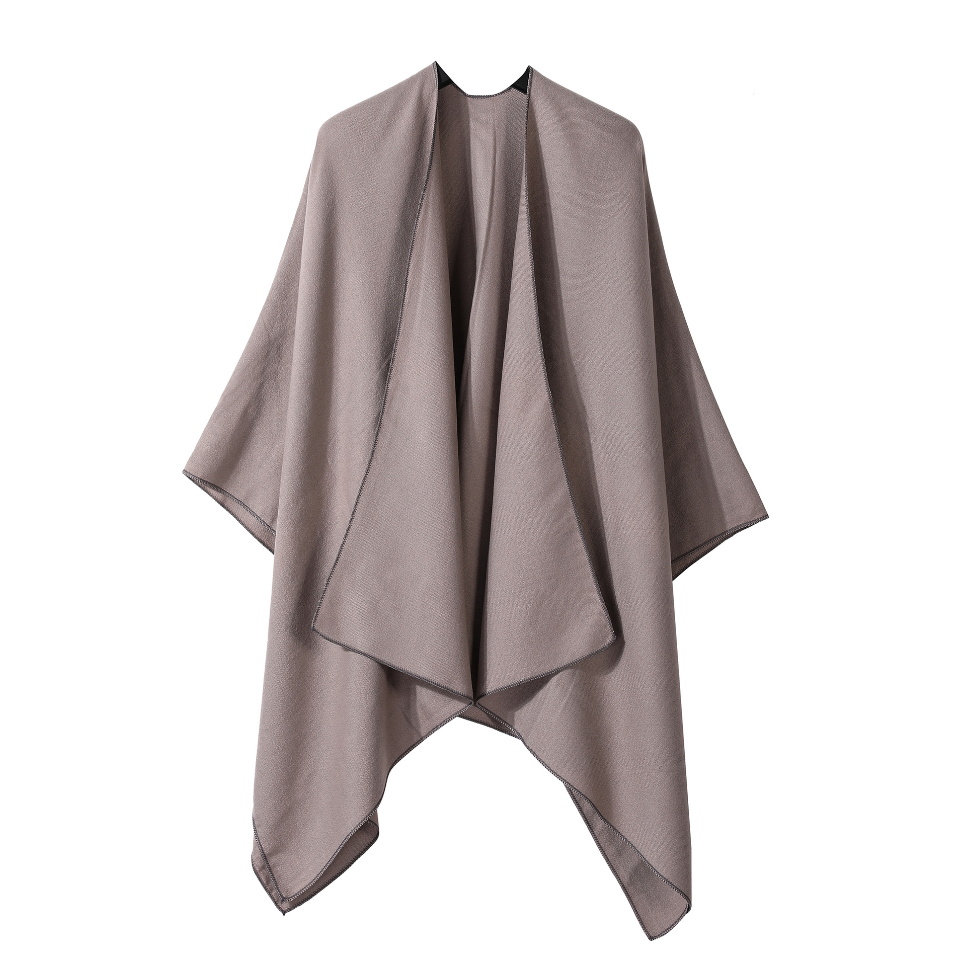 Reversible Solid Color Shawl