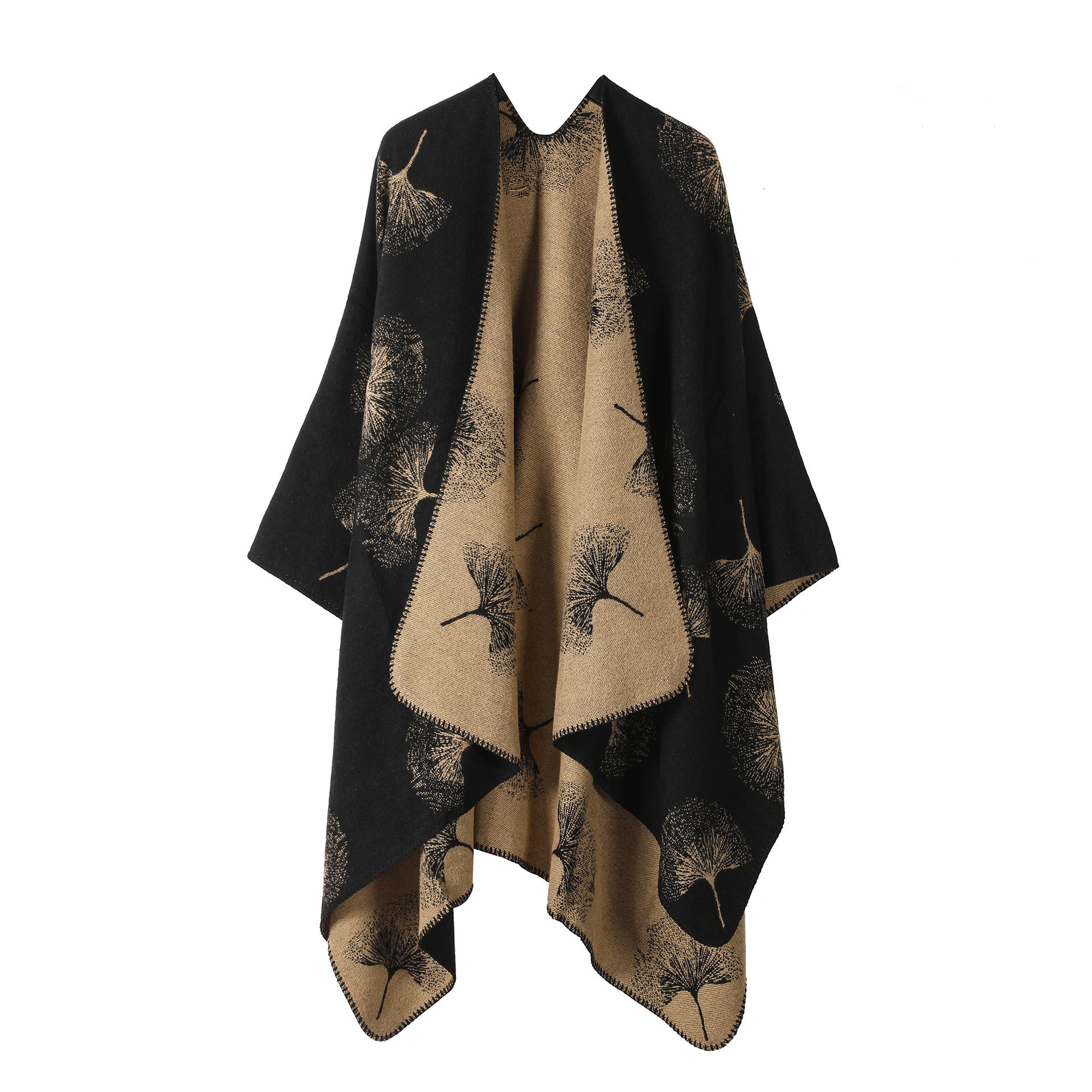 Ginkgo Leaf Shawl