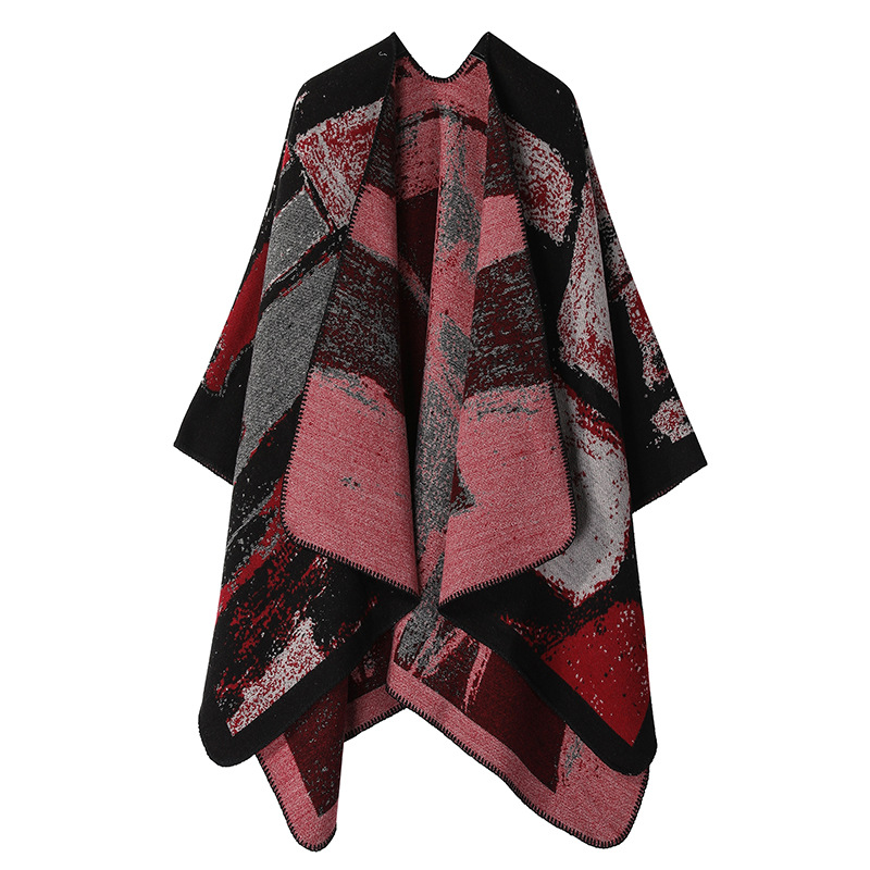 Patchwork Thickened Shawl