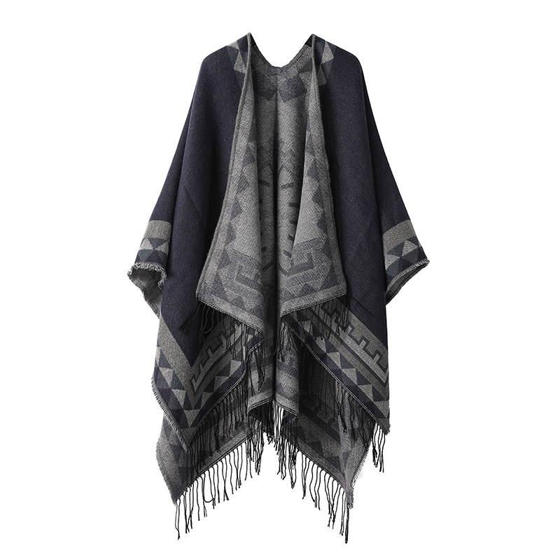 Triangle Fringe Shawl