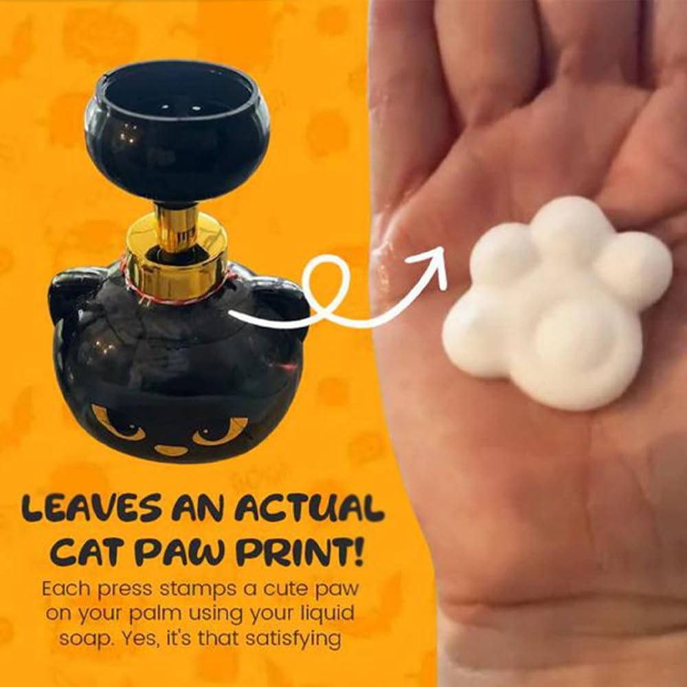 Cute Cat Paw Foam Soap Dispenser