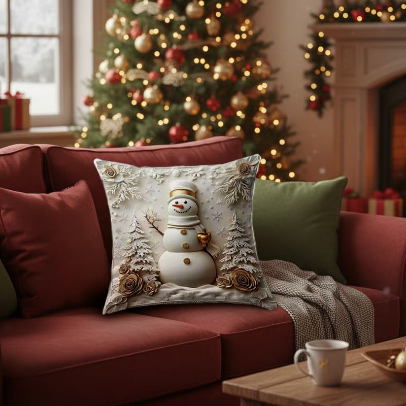 Christmas Themed Cushion Cover