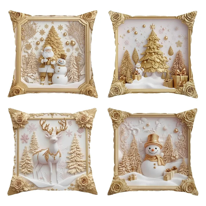  🎁Christmas Sale 45% OFF🎅-Christmas Themed Cushion Cover