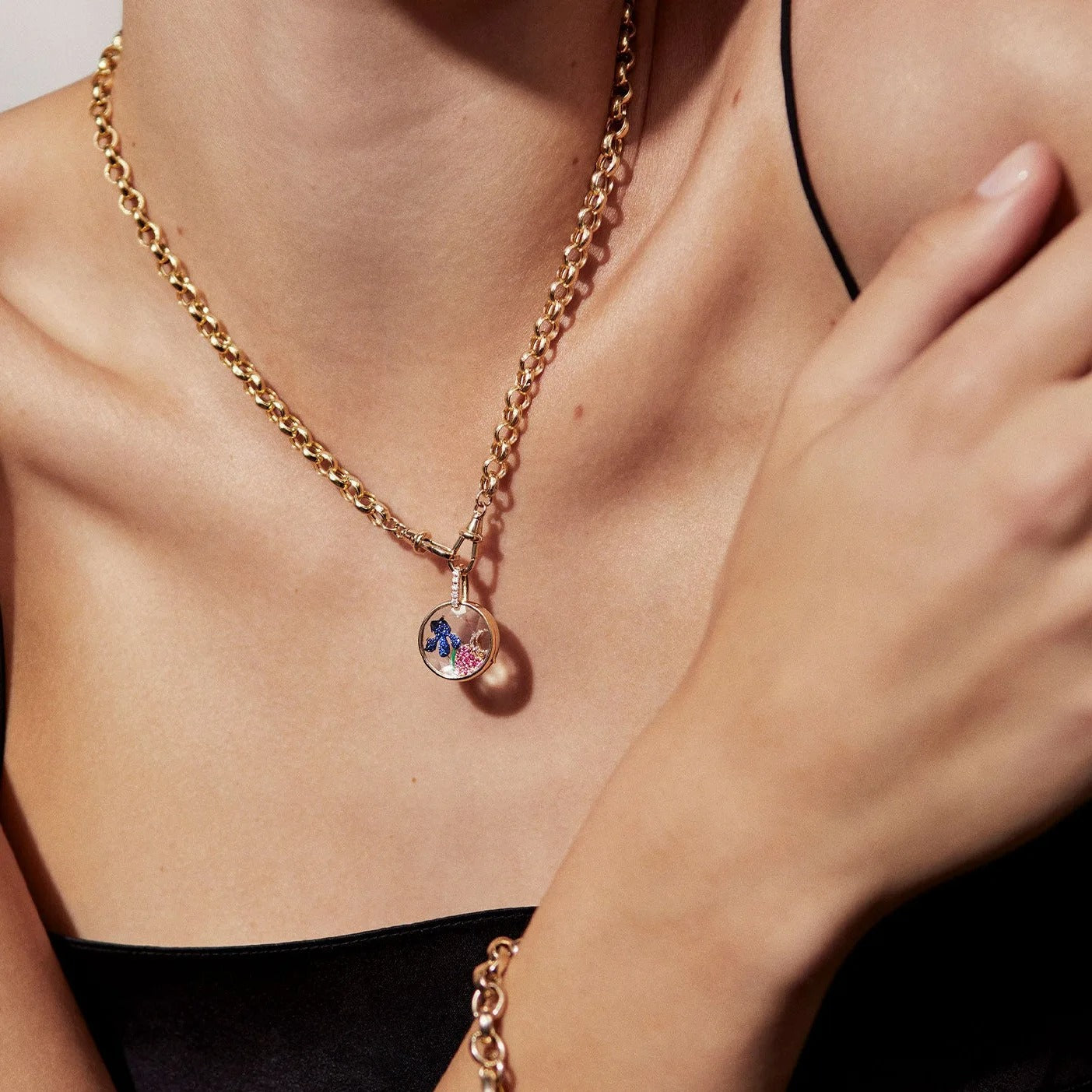 Locked Charms necklace