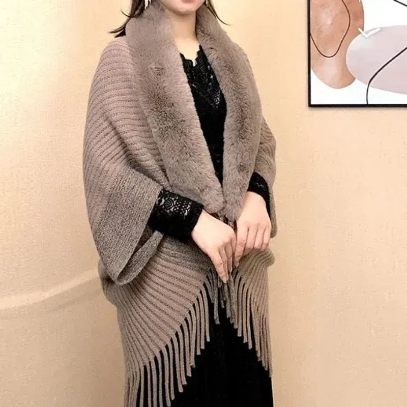 💗Early Black Friday Special Offer - 49% OFF- Knitting Thick Women's Loose Shawl