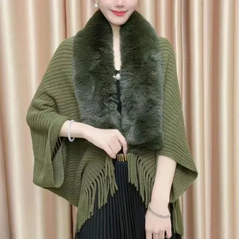 💗Early Black Friday Special Offer - 49% OFF- Knitting Thick Women's Loose Shawl