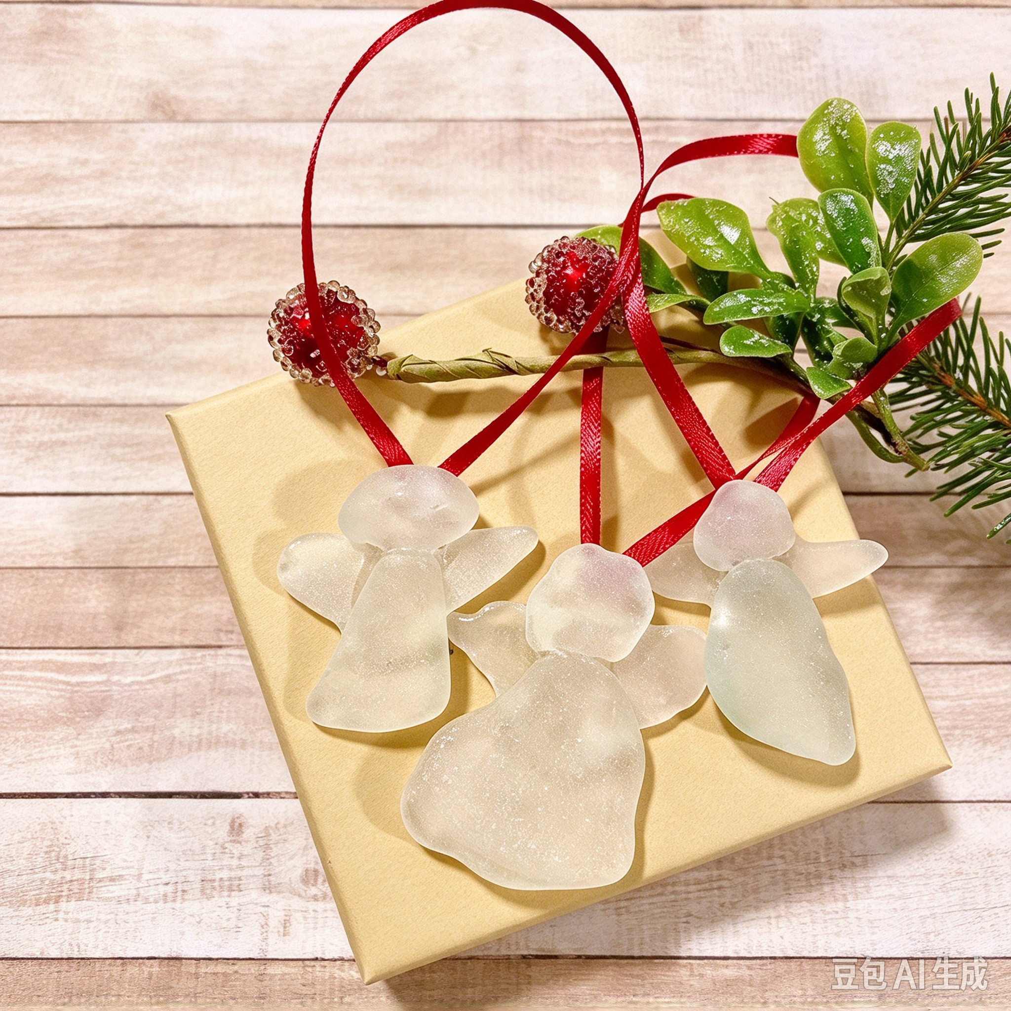 🎄 Sea Glass Holiday Keepsake Ornament