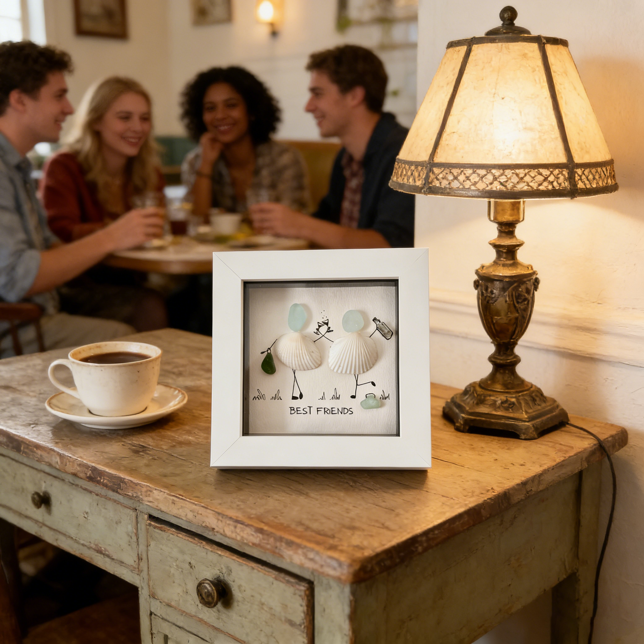 Sea Glass Best Friend Gift