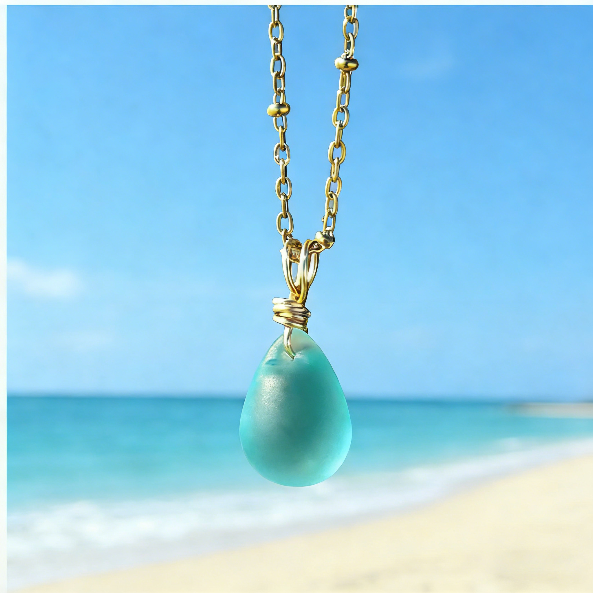 [Copy] Sea Glass Soul Sister Necklace