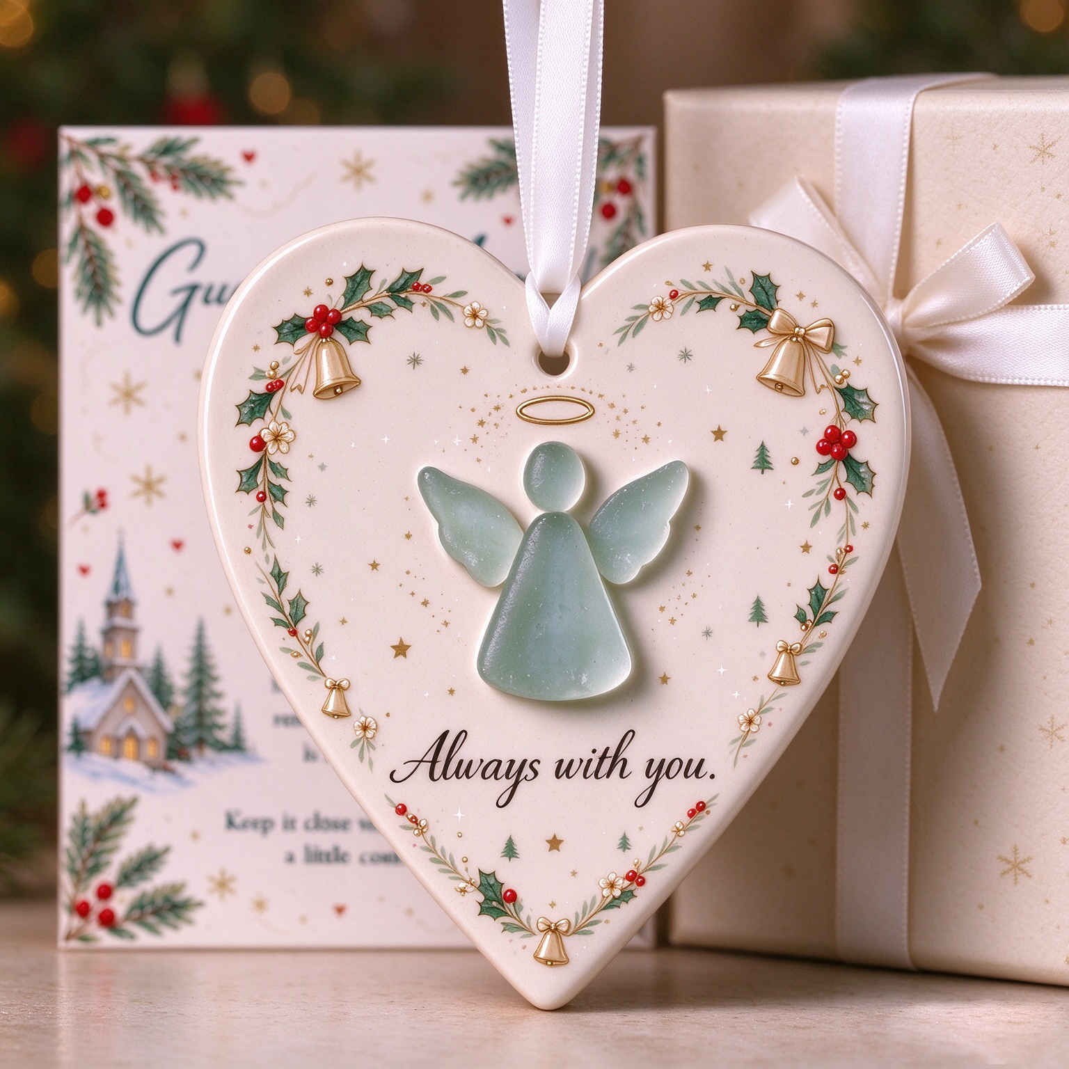 Sea Glass Guardian Angel Gift