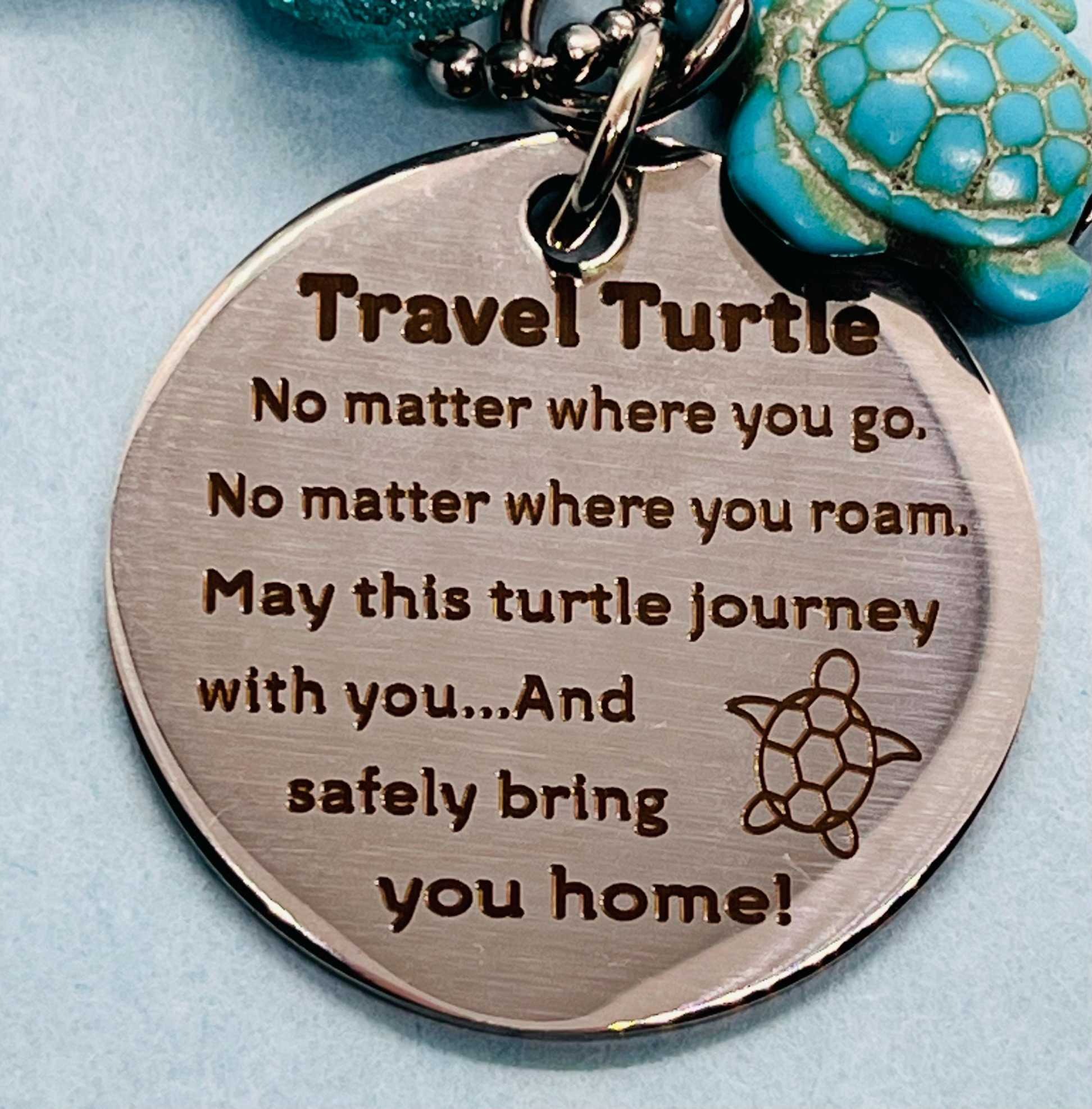 🎁🐢LAST DAY 49% OFF - Travel Turtle Key chain