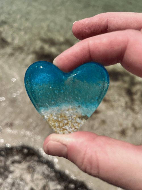 🔥LAST DAY 49% OFF - 🎁Glass Beach Pocket Heart