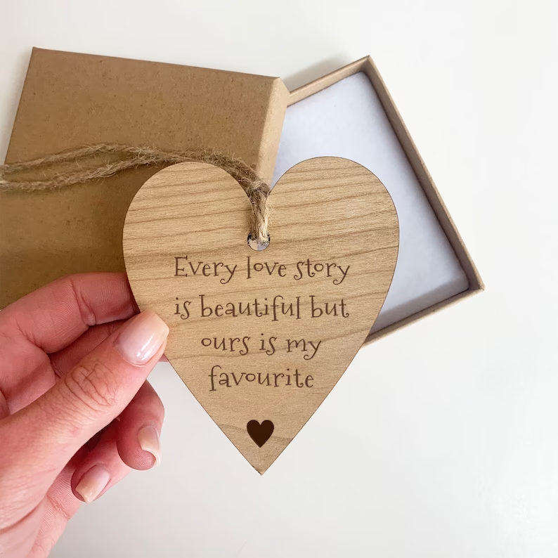 Hanging Heart Plaque Friendship & Love Gift💗