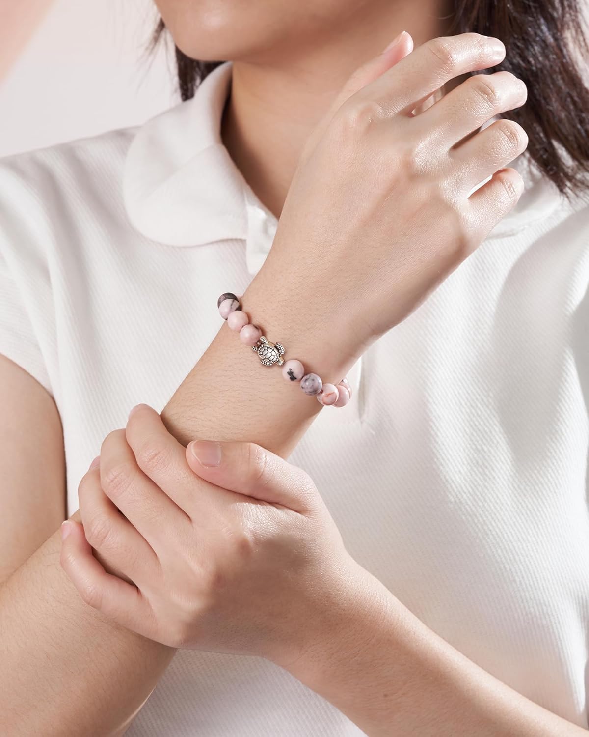 Turtle Gifts for Women -Lucky Turtle Charm Bracelet