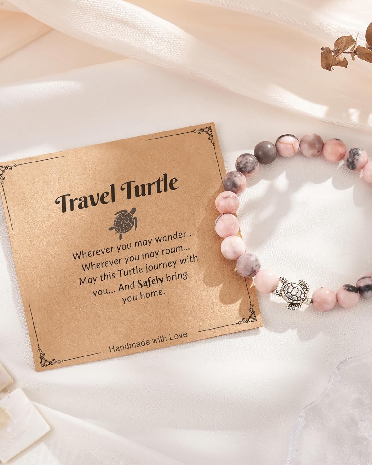 Turtle Gifts for Women -Lucky Turtle Charm Bracelet