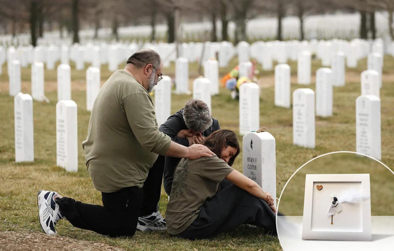 🎁💘Memorial Gift Sorry for your loss Gift Sea Glass Art Sympathy Gift