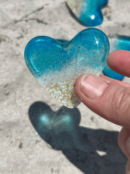 🔥LAST DAY 49% OFF - 🎁Glass Beach Pocket Heart