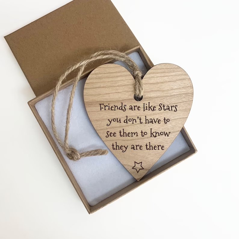 ✨💗Hanging Heart Plaque Friendship & Love Gift