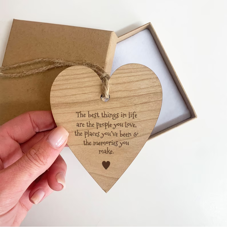 ✨💗Hanging Heart Plaque Friendship & Love Gift