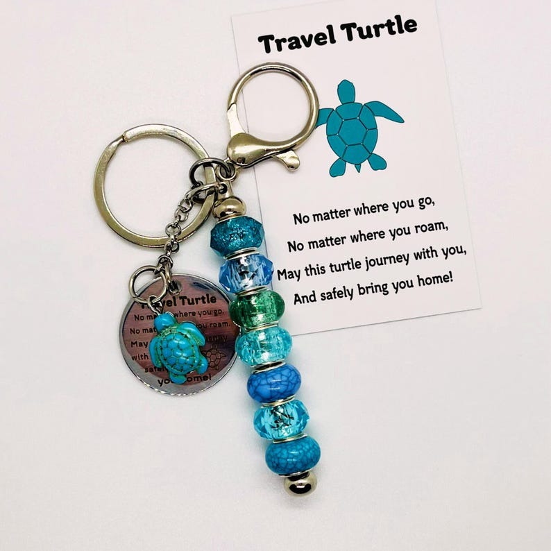 🎁🐢LAST DAY 49% OFF - Travel Turtle Key chain