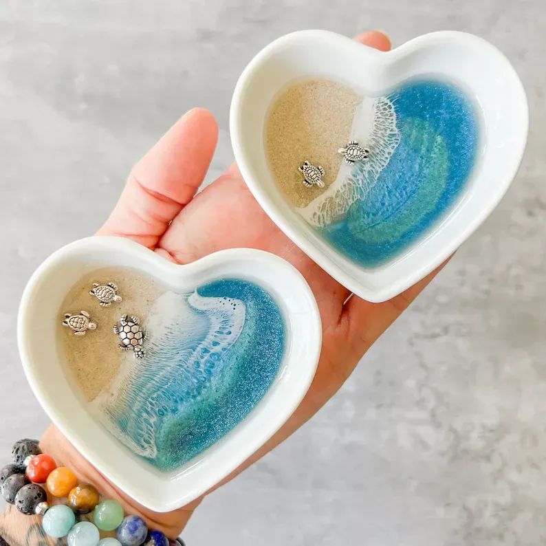 🌊HANDMADE OCEAN BOWL