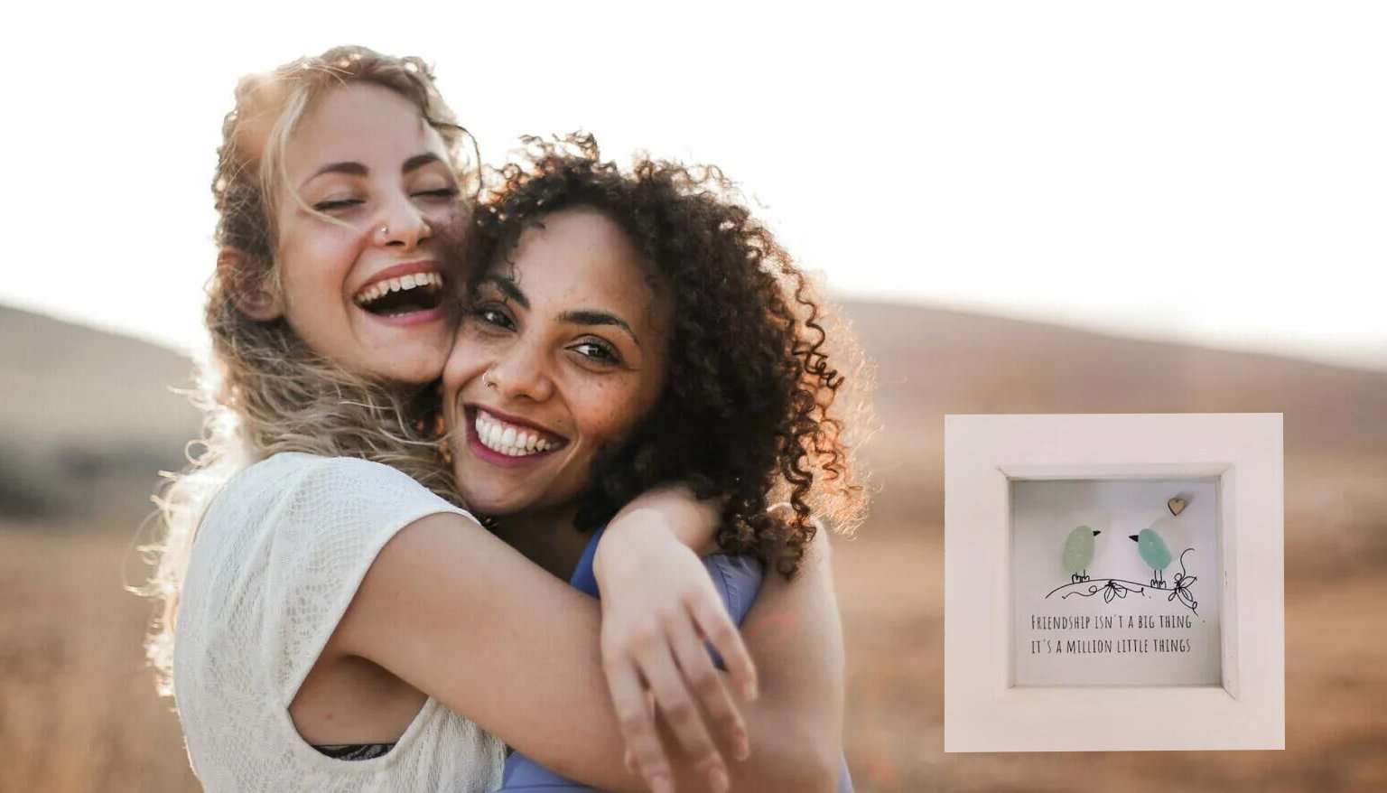 ❤️Friendship Little Things Seaglass Art