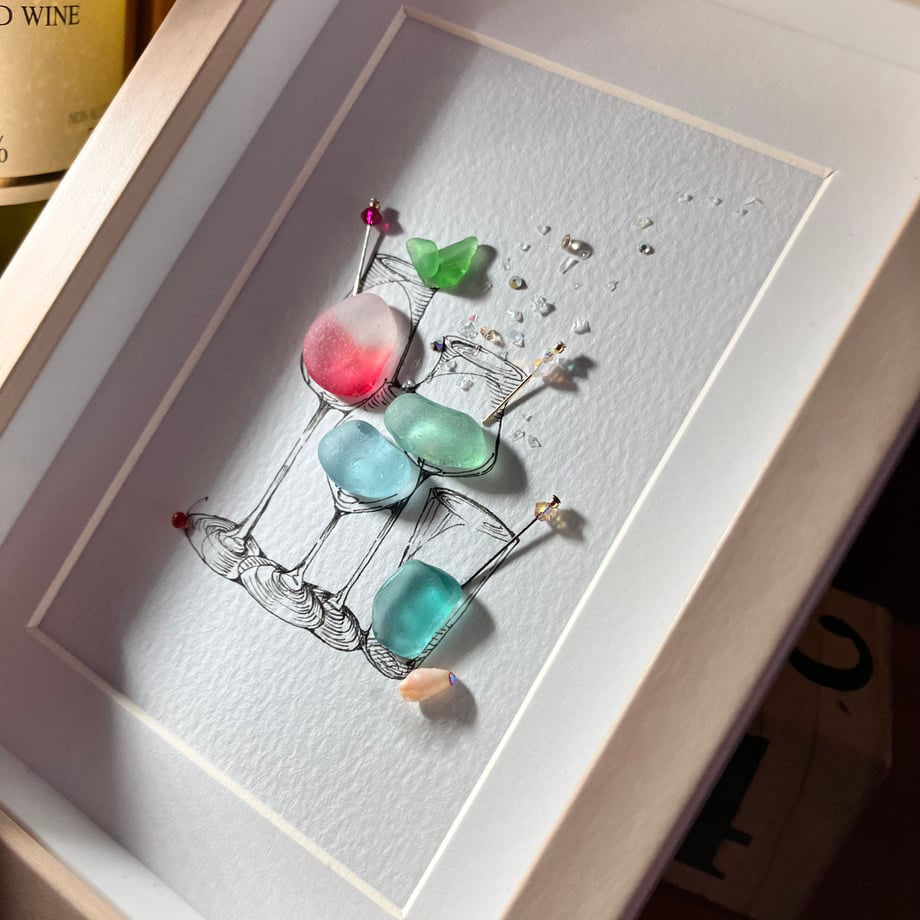Cocktails of the Sea Glass Art