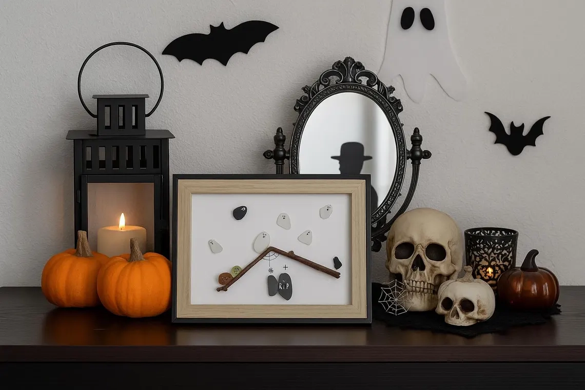 Sea Glass Ghosts in a Haunted Graveyard