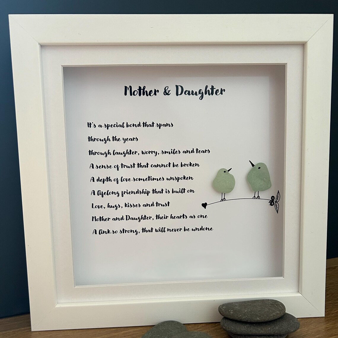 The Mother & Daughter Sea Glass Keepsake