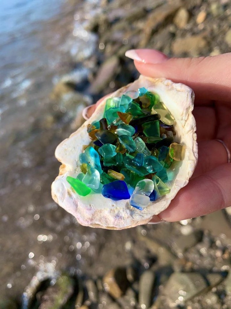 🥰Unique gift for Women-Sea Glass Necklace