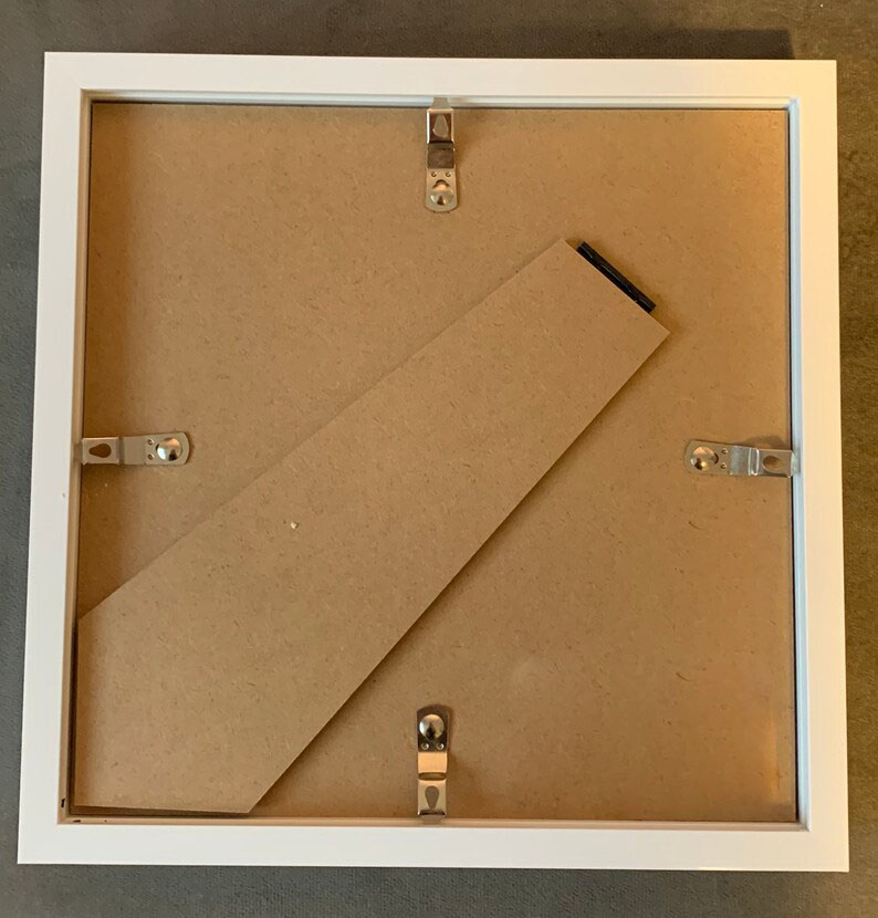 No longer by our side forever in our hearts dog sea glass art work