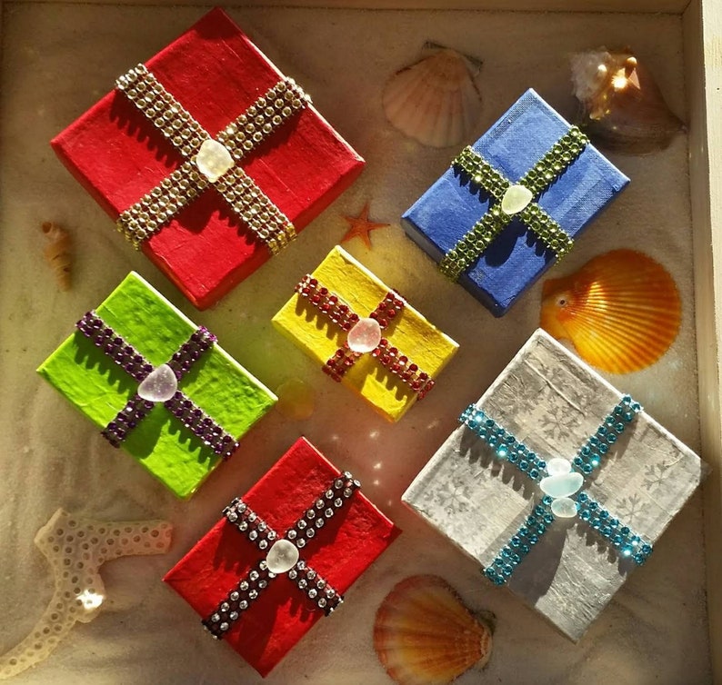 Genuine Amber Brown Seaglass Dog & Seaglass Holiday Sea Glass Ornament/Seaglass Dog Ornament/Dog Pebble Art/Seaglass Dog Art