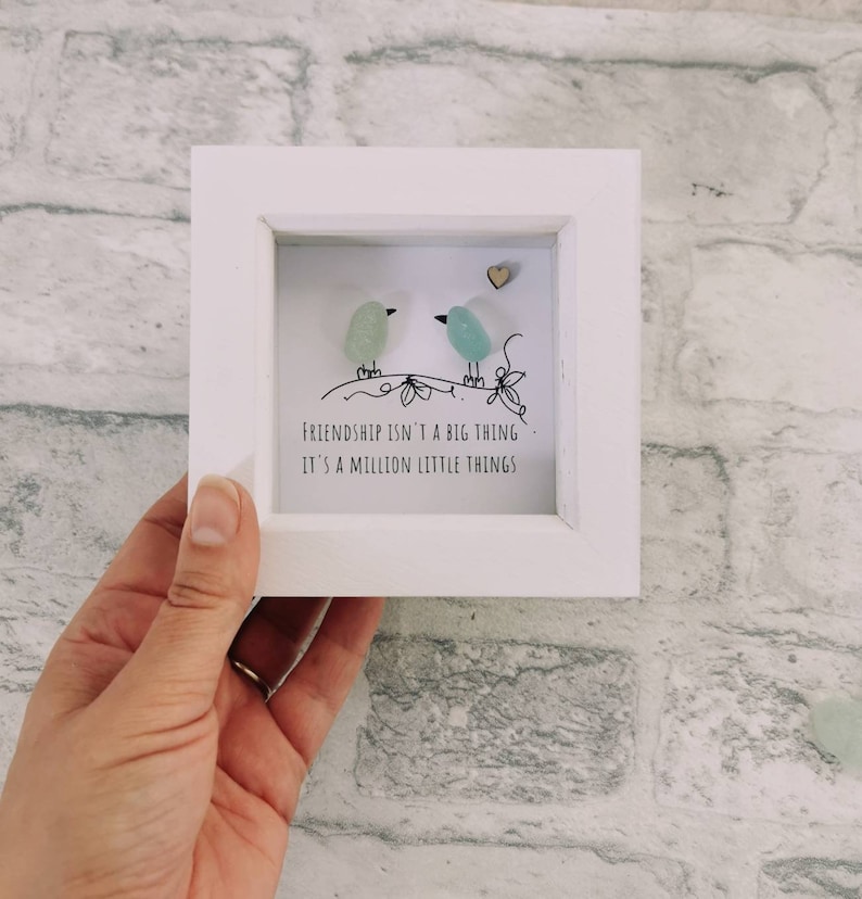 ❤️Friendship Little Things Seaglass Art