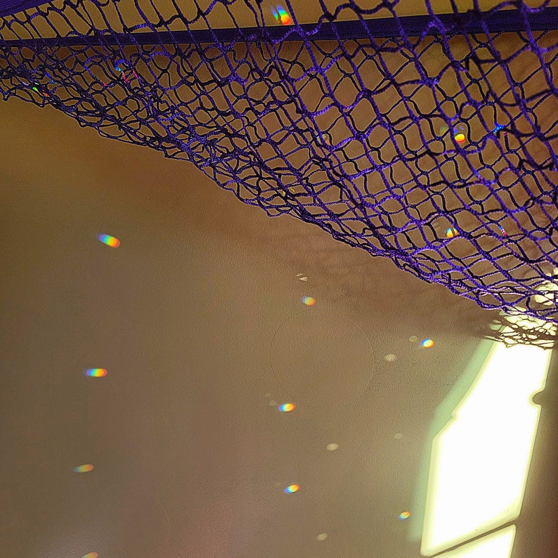 Sea Glass Wreath Suncatcher with Crystal Prism