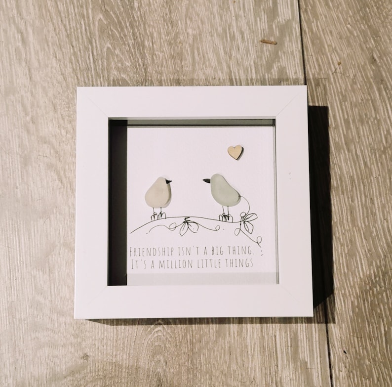 ❤️Friendship Little Things Seaglass Art